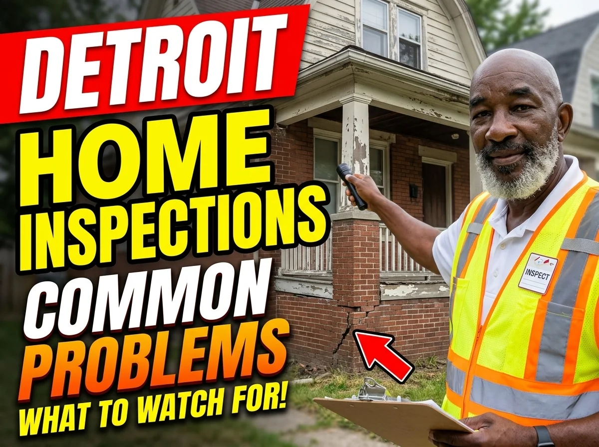 Common Problems Found During Home Inspections in Detroit What Buyers Should Watch For