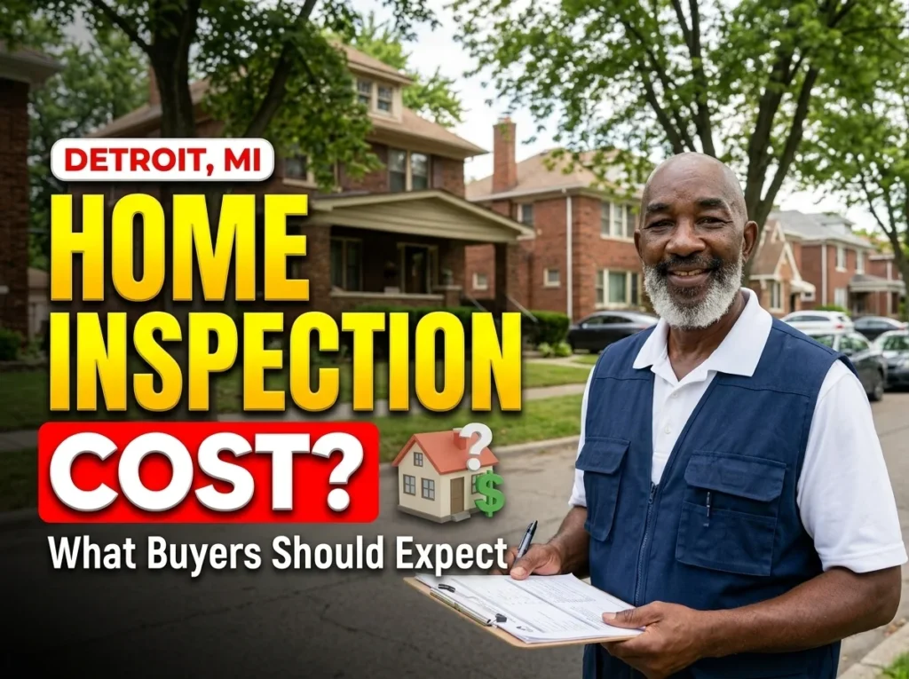 How Much Does a Home Inspection Cost in Detroit MI What Buyers Should Expect