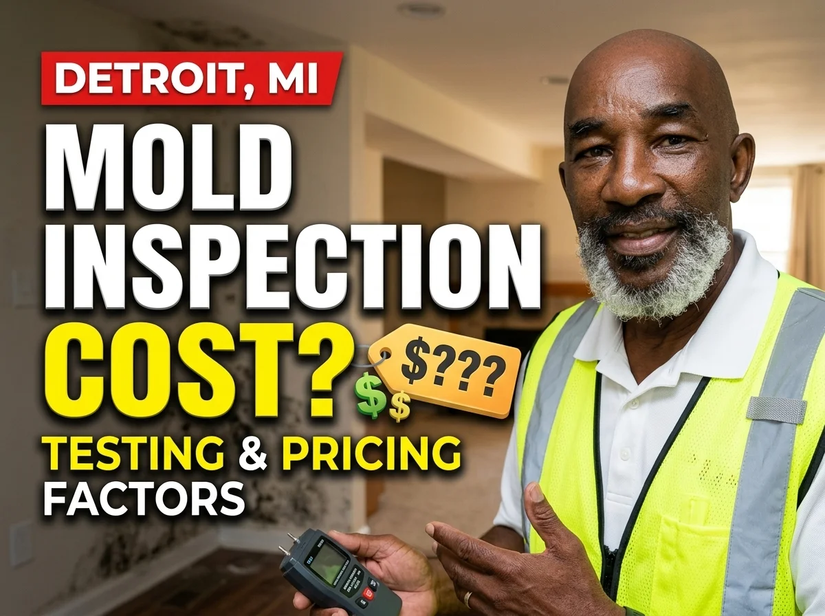 How Much Does a Mold Inspection Cost in Detroit MI Testing and Pricing Factors Explained