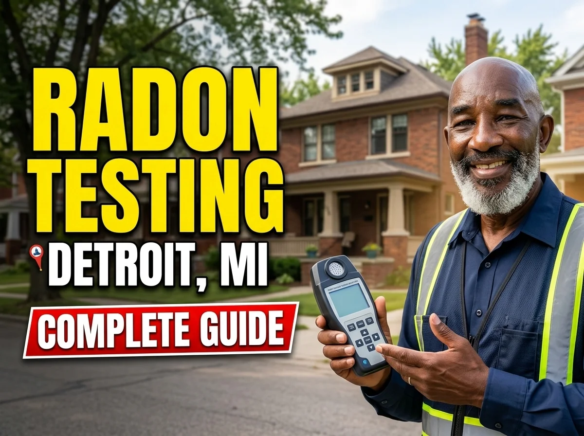 Radon Testing in Detroit MI Complete Guide for Homebuyers and Homeowners