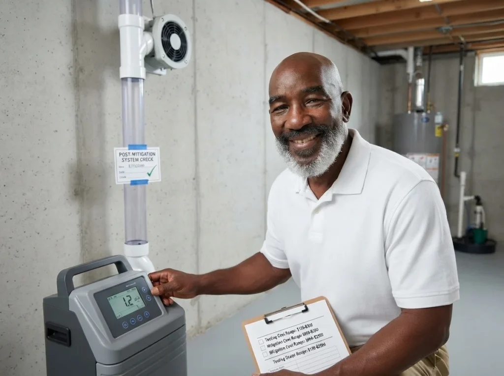 What Radon Testing and Mitigation Cost